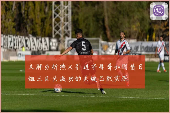 文胖分析热火引进字母哥如同昔日组三巨头成功的关键已然实现